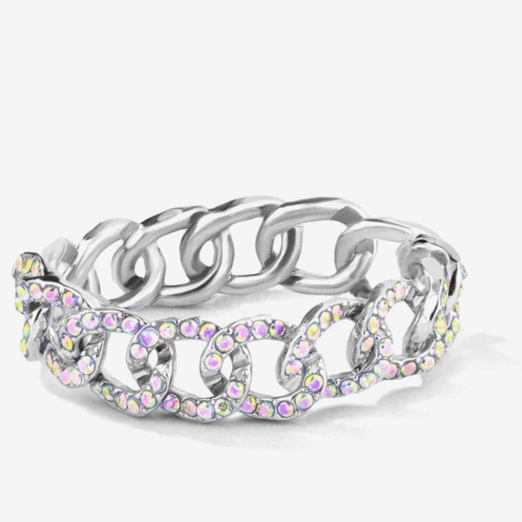 Penthouse | Sterling Silver Chain Ring By Oomiay Nwot
